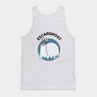 Escarghost Funny French Ghost Snail Pun Tank Top